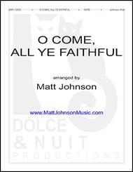 O Come, All Ye Faithful SATB choral sheet music cover Thumbnail